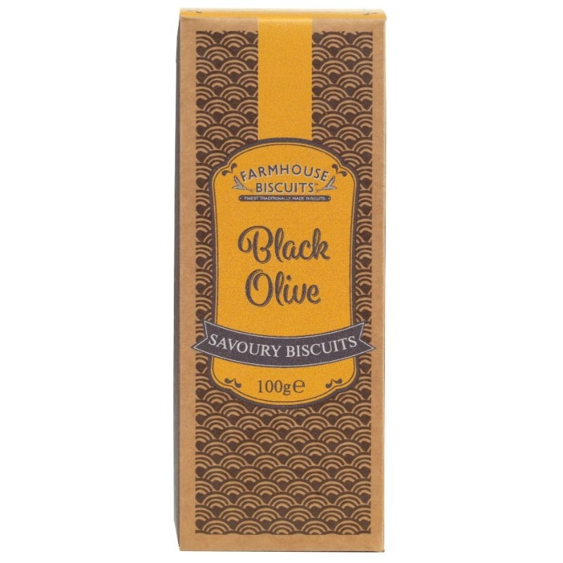 Crackers Cu Masline Negre Savoire Farmhouse 100g 0